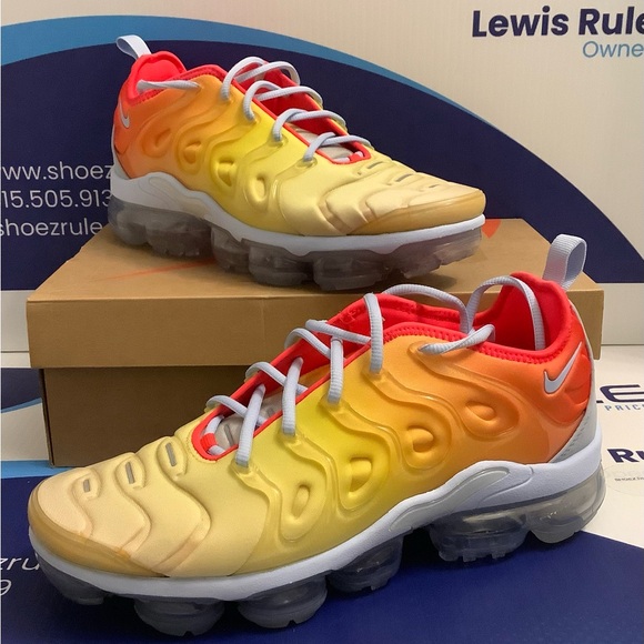 Nike Air VaporMax Plus Sunrise Women’s Size 12 - Picture 6 of 9